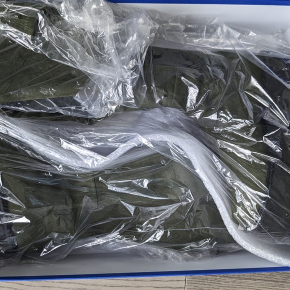 Stuart Weitzman 5050 Ultralift over the knee winter boots hunter green 34.5 NIB - Picture 5 of 5